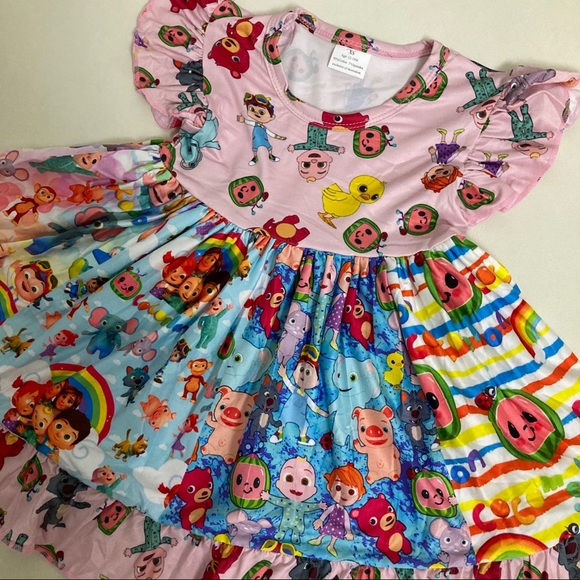 Cocomelon the cutest pink twirl dress - Picture 5 of 6